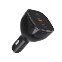 Incărcător auto Choetech TC0024 Negru - 165 W | USB Type-A ,USB Type-C