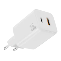 Încărcător Xpower Super Mini Alb - 65 W | USB Type-A ,USB Type-C