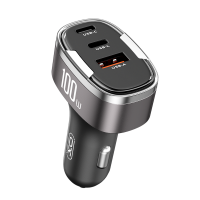 Incărcător auto XO CC61 Argintiu - 100 W Incărcător auto XO CC61 Argintiu - 100 W