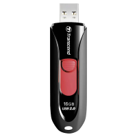 Memorie USB Transcend JetFlash 590 16GB Negru - 18 MB/s | 6 MB/s