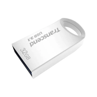 Memorie USB Transcend JetFlash 710 32 GBGB Argintiu - 90 MB/s | 20 MB/s