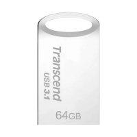 Memorie USB Transcend JetFlash 710 64 GBGB Argintiu - 90 MB/s | 30 MB/s
