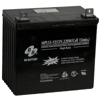 Acumulator UPS B.B. MPL55-12 - 12 V | 55 Ah