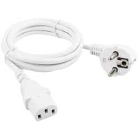 Cablu de alimentare Cablexpert PC-186W-VDE Alb - 1.8 m | 10 A | 0.75 mm2 Cablu de alimentare Cablexpert PC-186W-VDE Alb - 1.8 m | 10 A | 0.75 mm2