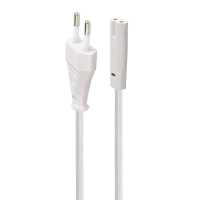 Cablu de alimentare Cablexpert PC-184/2-W Alb - 1.8 m | 2.5 А | 0.75 mm2 Cablu de alimentare Cablexpert PC-184/2-W Alb - 1.8 m | 2.5 А | 0.75 mm2