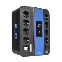 Источник бесперебойного питания Ultra Power 650VA Серый - 650 ВА