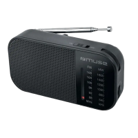 Radio portabil MUSE M-025 R Negru