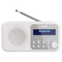 Radio portabil Sharp DR-P420WHV01 Alb - 2 W | 1.0 | 16 ore
