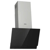 Наклонная Вытяжка Gorenje WHI649EXBG Черный - Рециркуляция,Эвакуация | 608 м3/ч | 150 мм