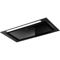 Hota încorporabilă Elica HIDDEN 2.0 BL MAT/A/52 Negru - Recirculare,Evacuare | 1300 m3/h | 280 W | 150 mm