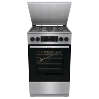 Aragaz Mixt Gorenje GKS5C71XF Oțel inoxidabil - 3.3 kW | A | 275°C | 70 l