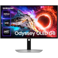 Игровой монитор Samsung Odyssey G80SH Серебристый - 27