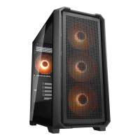 Carcasă PC Cougar MX600 Mini V2 Pro Midi-Tower Negru - Fără PSU | Metal,Sticlă călită | ARGB
