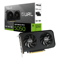 Placă video ASUS Dual GeForce RTX 5050 OC - 8GB | PCI-E 5.0 x16