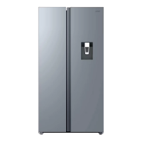 Frigider Candy CNSQ2T918EWX Oțel inoxidabil - Side-by-Side | 177.5 cm | 523 l
