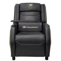 Игровое кресло Cougar Ranger Pro Royal ПВХ Кожа Черный | Золотистый - 103 см