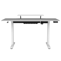 Игровой стол Cougar E-Star 140 Белый - Сталь | Дерево | 140 см
