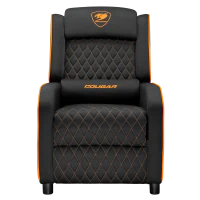 Игровое кресло Cougar Ranger One Ткань Черный | Оранжевый - Сталь | 106 см