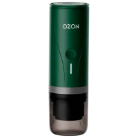 Портативная кофеварка OZON PCM03 Зелёный - Молотый, В капсулах | 20 бар