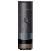 Портативная кофеварка OZON PCM04A Черный - Молотый | 20 бар | 0.08 л
