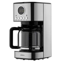 Капельная кофеварка Ardesto FCM-D3200 Нержавеющая сталь - Молотый | 900 Вт | 1.5 л