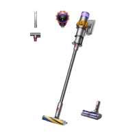Вертикальный Пылесос Dyson V15 Detect Absolute Серебристый - Сухая | 240 Вт | Контейнер | 0.77 л