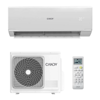 Кондиционер Сплит Candy Pura CY-24RAIN-A/CY-24RAOUT-A Белый - до 65 м² | 24 кBTU/ч | A++ | R-32