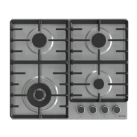 Газовая варочная панель Gorenje GW 642 ABX Нержавеющая сталь - Нержавеющая сталь