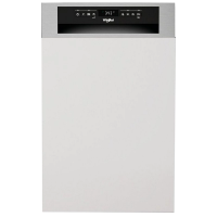 Посудомоечная машина Whirlpool WSBO 3O34 PF X Нержавеющая сталь - Встраиваемая | Узкая | 10 комплектов | 9 л | D