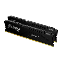 Оперативная память Kingston KF556C36BBE2K2-64 FURY Beast 64 ГБ Чёрный - DDR5 SDRAM | 5600 МГц | 2x 32 ГБ Оперативная память Kingston KF556C36BBE2K2-64 FURY Beast 64 ГБ Чёрный - DDR5 SDRAM | 5600 МГц | 2x 32 ГБ