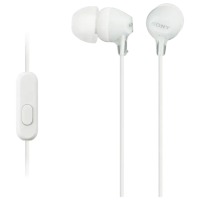 Căști SONY MDR-EX15AP Alb - Cu fir | 8 Hz - 22000 Hz