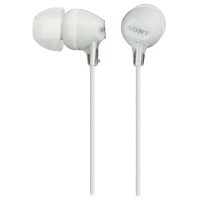 Căști SONY MDR-EX15LP Alb - Cu fir | 8 Hz - 22000 Hz