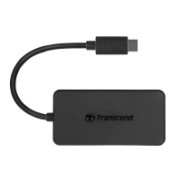 Adaptor Hub Transcend HUB2C Negru - USB | Plastic Adaptor Hub Transcend HUB2C Negru - USB | Plastic