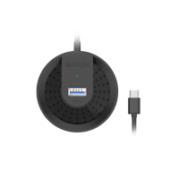 Adaptor Hub A4Tech HUB-30C Negru - 0.5 m | USB 3.0 Adaptor Hub A4Tech HUB-30C Negru - 0.5 m | USB 3.0