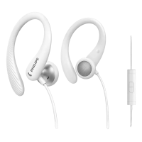 Căști pentru sport Philips TAA1105WT/00 Alb - Cu fir | 20 Hz - 20000 Hz