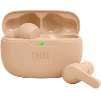 Căști JBL Wave Beam Bej - Fără fir | 32 ore | 20 Hz - 20000 Hz