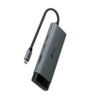 Adaptor Hub TP-LINK UH7020C, Argintiu - 0.18 m | USB | Aluminiu Adaptor Hub TP-LINK UH7020C, Argintiu - 0.18 m | USB | Aluminiu