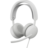 Гарнитура для компьютера Logitech Zone Wired 2 Белый - Проводной аналоговый | 20 Гц - 20000 Гц Гарнитура для компьютера Logitech Zone Wired 2 Белый - Проводной аналоговый | 20 Гц - 20000 Гц