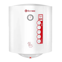 Boiler Electric THERMEX Uno 50 V 50 l Alb - 1500 W | 75°C