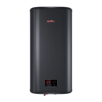 Boiler Electric THERMEX ID80V Smart 80 l Negru - 2000 W | 75°C