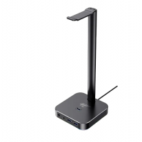 Подставка для игровой гарнитуры Havit TH610, USB, Чёрный Подставка для игровой гарнитуры Havit TH610, USB, Чёрный