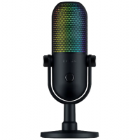 Игровой Микрофон Razer Seiren V3 Chroma, Проводной аналоговый, Чёрный