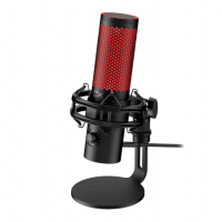 Игровой Микрофон HyperX QuadCast 2, Проводной аналоговый, Чёрный
