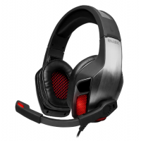 Căști gaming SVEN AP-U995MV, Cu fir, Negru/Roșu