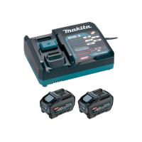 Set încărcător + 2 acumulatoare XGT 5.0 Ah (Li-ion) 40 V Makita Set încărcător + 2 acumulatoare XGT 5.0 Ah (Li-ion) 40 V Makita