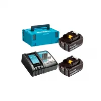 Set încărcător + 2 acumulatoare Makita 198116-4 2 x 6 Ah 18 V li-Ion Set încărcător + 2 acumulatoare Makita 198116-4 2 x 6 Ah 18 V li-Ion