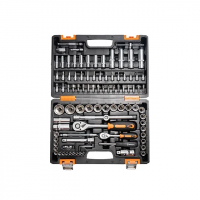 Set de chei tubulare cu clichet 1/2'' - 1/4'' 4 - 32 mm 94 buc. Vihr