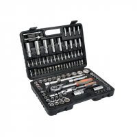 Set de chei tubulare cu clichet 1/2'' - 1/4'' AS-DRIVE 108 buc. Sthor Set de chei tubulare cu clichet 1/2'' - 1/4'' AS-DRIVE 108 buc. Sthor