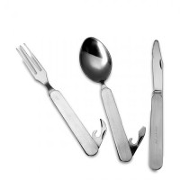 Набор столовых приборов в чехле Lifeventure Folding Cutlery Set
