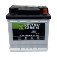 Baterie KOYAMA EFB 50 P+ (540Ah) 206/174/190